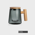 Tea And Water Separation Tea Cup Glass Men's Simple Japanese Flower Tea Cup - Walfos® Kitchenware