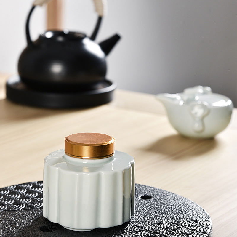 Tea Pot Ceramic Universal Storage Tank - Walfos® Kitchenware