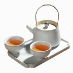 Tea Set Japanese Style Stoneware Tea Cup And Pot Small Set - Walfos® Kitchenware