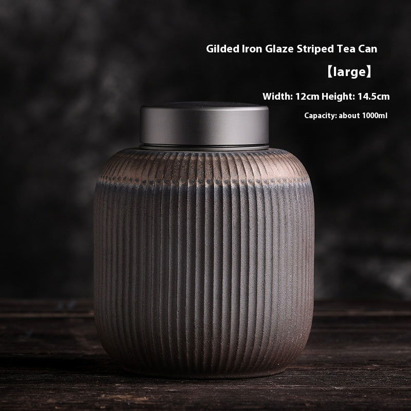 Tin Cover Thread Gilding Tea Pot - Walfos® Kitchenware