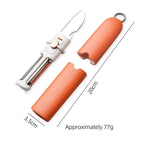 Ultimate 5-in-1 Fruit Knife Peeler: Portable Sharp Multifunctional Kitchen Gadget for Home & Outdoor Use - Walfos® Kitchenware
