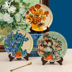 Van Gogh Export Bone China 8-inch Plate - Walfos® Kitchenware