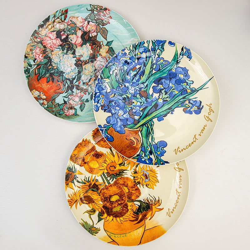 Van Gogh Export Bone China 8-inch Plate - Walfos® Kitchenware