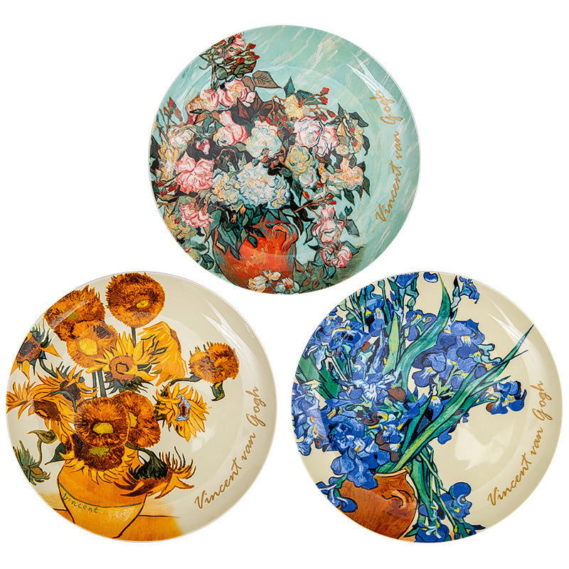 Van Gogh Export Bone China 8-inch Plate - Walfos® Kitchenware