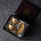 Vintage English Bone China Coffee Cup And Saucer Set - Walfos® Kitchenware