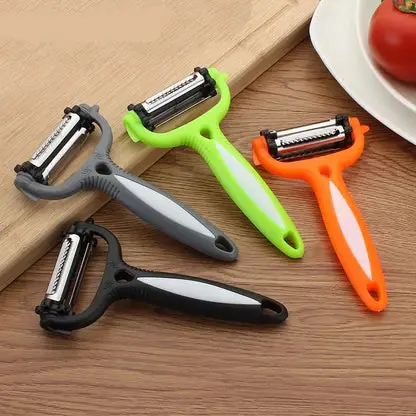 WALFOS Kitchen Gadgets Swiss Military Grater Peeler Slicer 3 in 1 Apple Potato Fruit Vegetable Tools Kitchen Accessories Walfos® Kitchenware