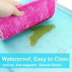 WALFOS Kitchen Refrigerator Pad 2 Pieces 30*45cm Fridge Pad Antifouling Mildew Moistureproof Pad Refrigerator Waterproof Mat Walfos® Kitchenware