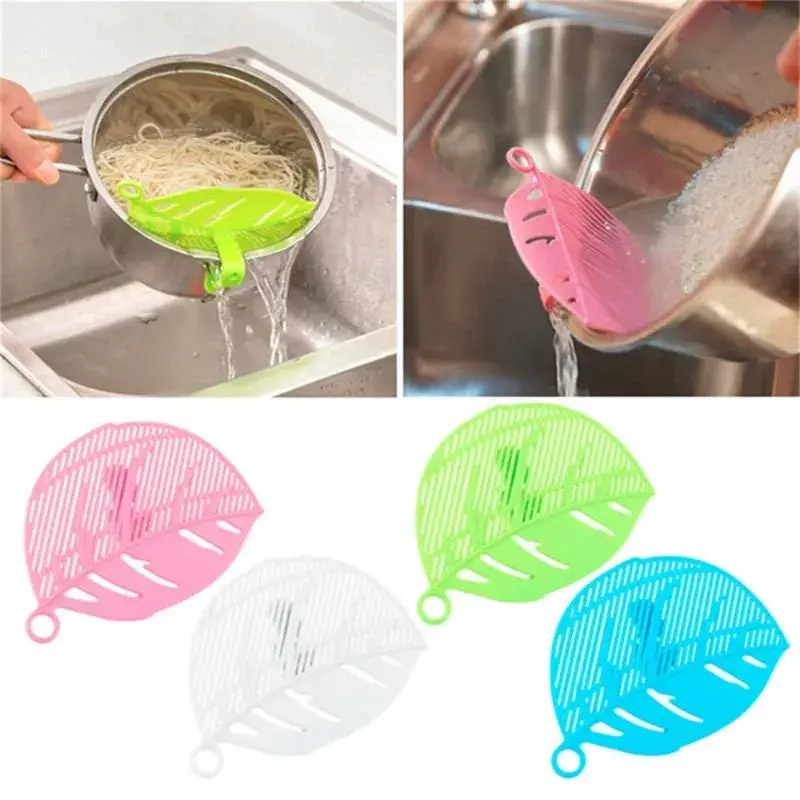 WALFOS Leaf-Shaped Colander: Versatile Eco-Friendly Kitchen Strainer for Rice, Pasta, Fruits & Vegetables Walfos® Kitchenware