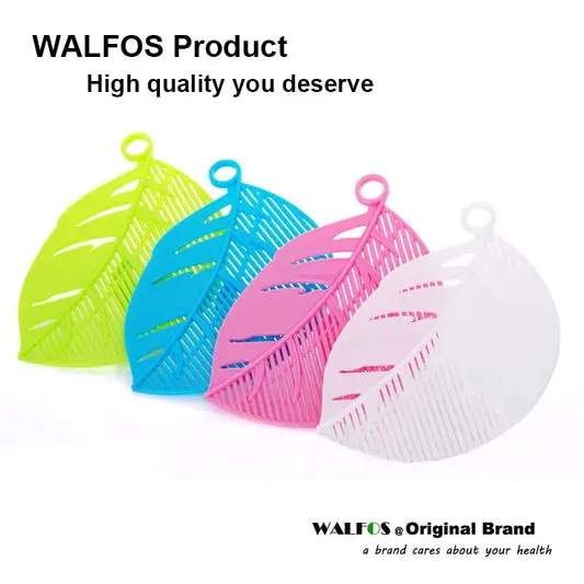 WALFOS Leaf-Shaped Colander: Versatile Eco-Friendly Kitchen Strainer for Rice, Pasta, Fruits & Vegetables Walfos® Kitchenware