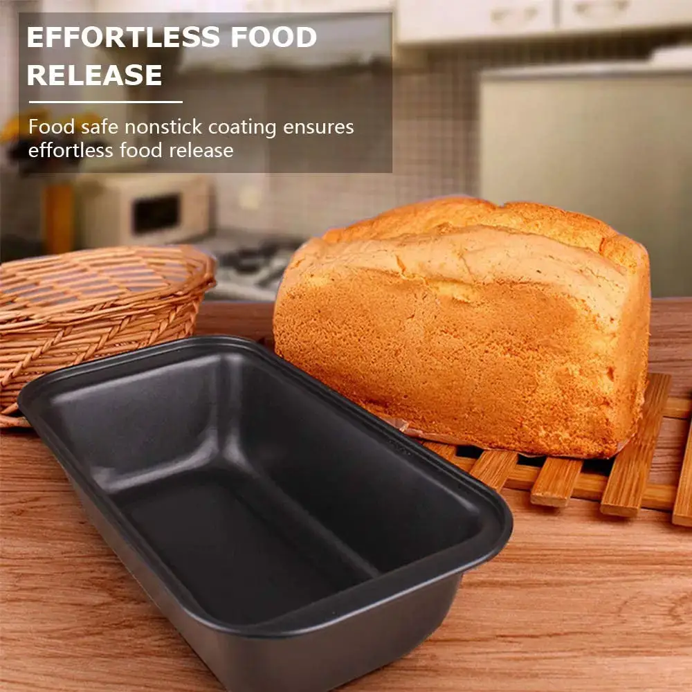 WALFOS Non-Stick Silicone Loaf Pan: Professional-Grade Bread Mold, BPA-Free Bakeware, Dishwasher-Safe Cake Tin, Large 10.75" Carbon Steel Toast Baking Tray Walfos® Kitchenware