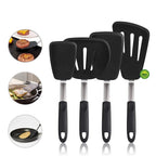 WALFOS Non-stick Silicone Spatula Baking Kitchen Tools Reusable Silicone Spatula Spoon Fried Egg Shovel Fish Shovel Walfos® Kitchenware