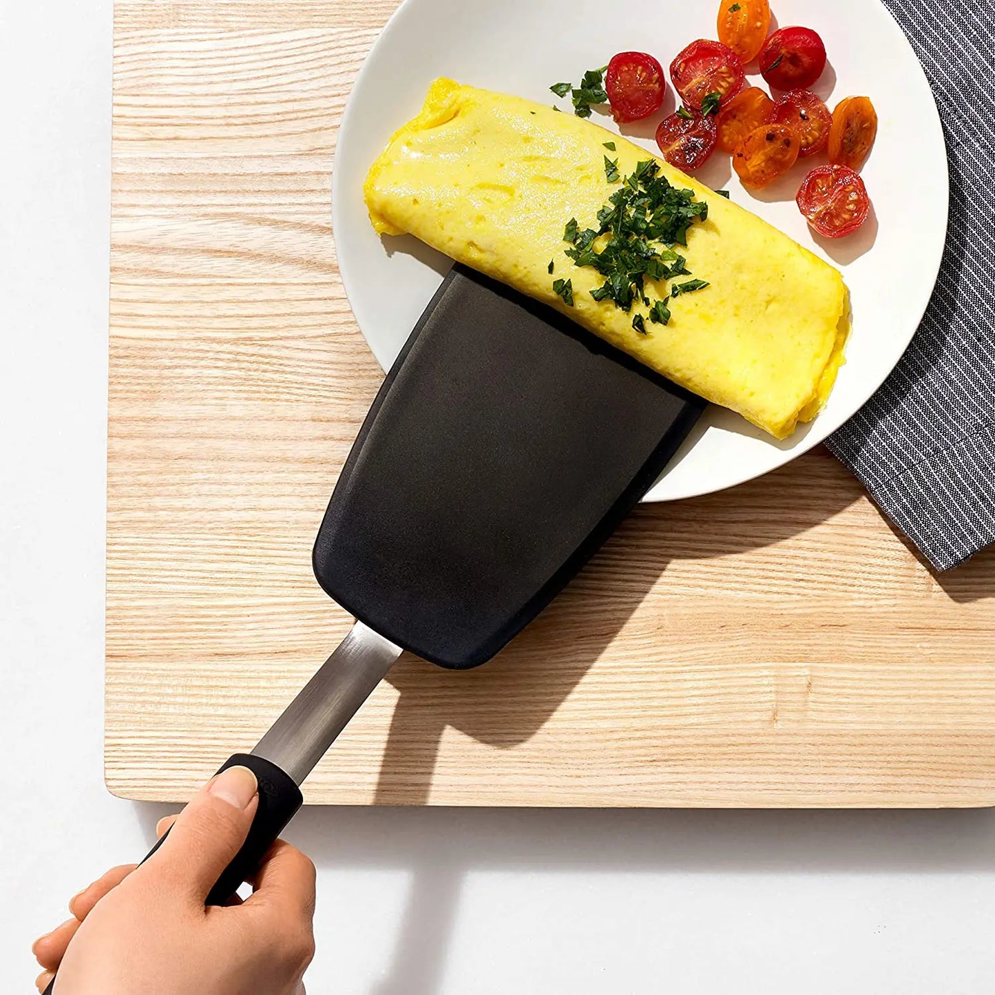 WALFOS Non-stick Silicone Spatula Baking Kitchen Tools Reusable Silicone Spatula Spoon Fried Egg Shovel Fish Shovel Walfos® Kitchenware