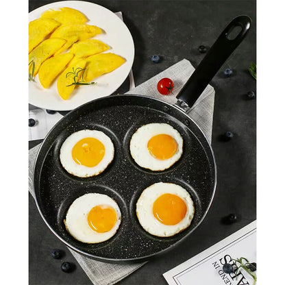 WALFOS Nonstick Frying Pan 4 Units Cookware Fry Pan for Egg Pancake Steak Cooking Pan Pot for Gas Cooker Grill Skillet Pan Walfos® Kitchenware