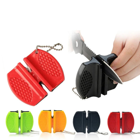 WALFOS Portable Mini Kitchen Knife Sharpener Kitchen Tools Accessories Creative Butterfly Type Two-Stage Knife Sharpener Walfos® Kitchenware