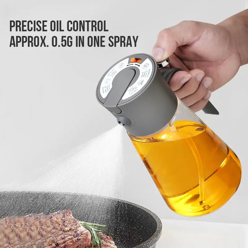 WALFOS Premium 700ml Glass Oil Mister: WALFOS Versatile BBQ, Air Fryer & Cooking Spray Bottle | Healthy, Eco-Friendly Kitchen Utensil Walfos® Kitchenware