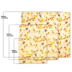 WALFOS Reusable Silicone Wrap Seal Food Fresh Keeping Wrap Lid Cover Stretch Vacuum Food Wrap Beeswax Cloth Kitchen Tools Walfos® Kitchenware