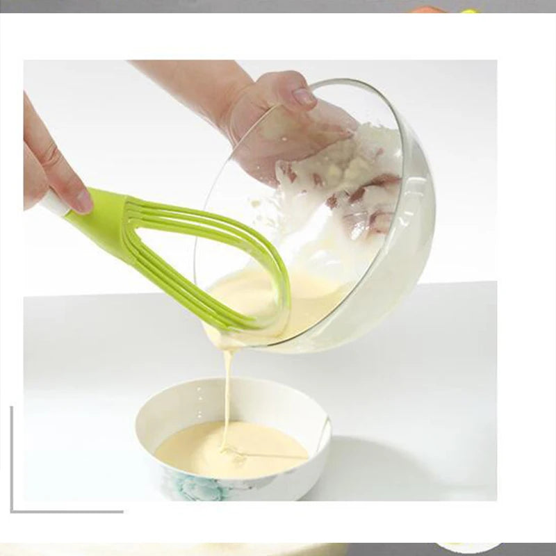 WALFOS Rotatable Mixer 2in1 Rotatable Egg Beaters Food-Grade Whisk Cook Tools Kitchen Blender Detachable Washable Egg Mixer Walfos® Kitchenware