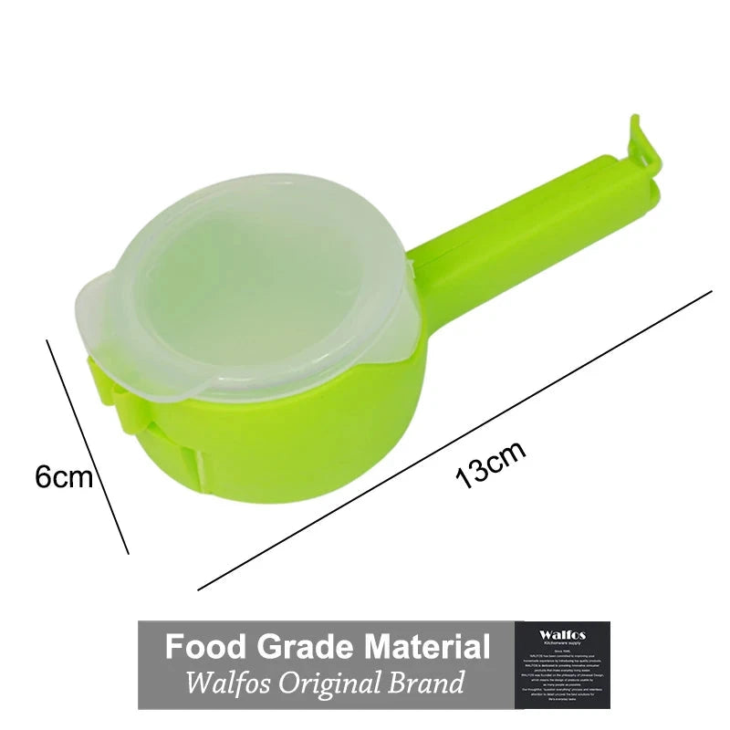 WALFOS Seal Pour Food Storage Bag Clip Snack Sealing Clip Fresh Keeping Sealer Clamp Food Saver Travel Kitchen Gadget Walfos® Kitchenware