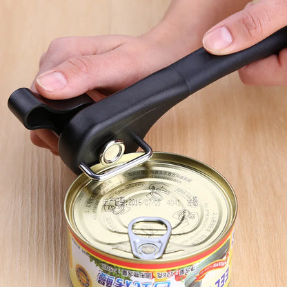 WALFOS Stainless Steel Can Tin Opener Safety Hand-Actuated Can Opener Kitchen Tools for Jars Canisters Walfos® Kitchenware