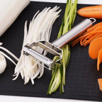 WALFOS Stainless Steel Multi-function Peeler Slicer Vegetable Fruit Potato Cucumber Grater Portable Sharp Kitchen Accessories Walfos® Kitchenware