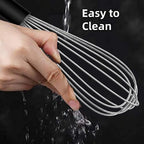WALFOS Stainless Steel Wire Whisk Manual Egg Beater Blender Milk Cream Butter Beater Kitchen Baking Cooking Utensils Accessiores Walfos® Kitchenware