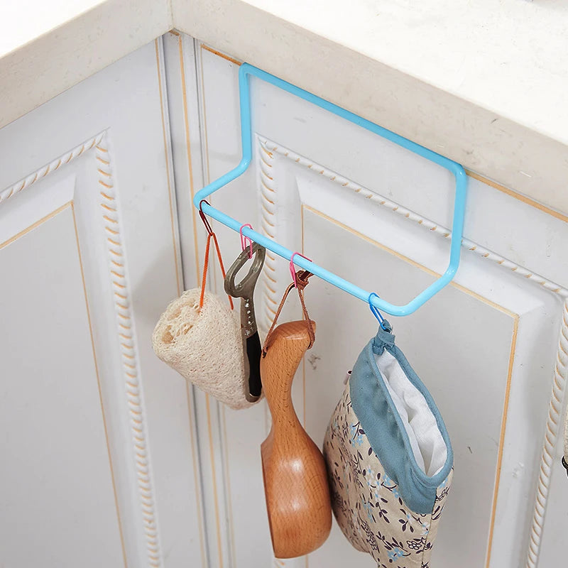 WALFOS Storage Holders Towel Rack Hanging Holder Organizer Bathroom Kitchen Cabinet Cupboard Hanger Rangement Walfos® Kitchenware
