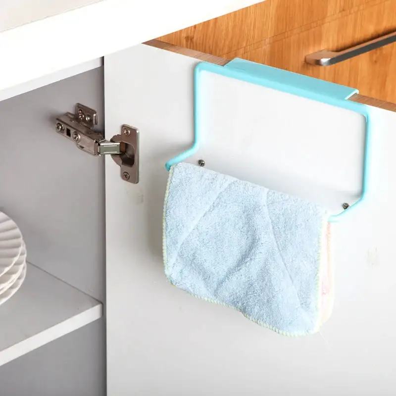 WALFOS Storage Holders Towel Rack Hanging Holder Organizer Bathroom Kitchen Cabinet Cupboard Hanger Rangement Walfos® Kitchenware