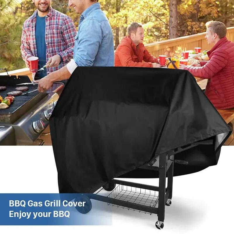 WALFOS Waterproof Grill Cover BBQ Grill Outdoor Rainproof Dustproof Heavy Duty Grill Cover for Gas Charcoal Electric Grill Walfos® Kitchenware