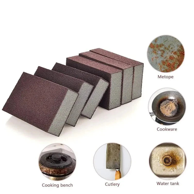 WALFOS 1PCS Portable Carborundum Magic Sponge Brush Eraser Kitchen Accessories Bathroom Washing Cleaning Cleaner Tool Sponge - Walfos® Kitchenware