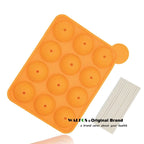 WALFOS 1 Pc Eco-Friendly Silicone Cake Pop Mold Cupcake Lollipop Mold Sticks Baking Tray Stick Tool Cake Mold Pan - Walfos® Kitchenware