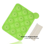 WALFOS 1 Pc Eco-Friendly Silicone Cake Pop Mold Cupcake Lollipop Mold Sticks Baking Tray Stick Tool Cake Mold Pan - Walfos® Kitchenware