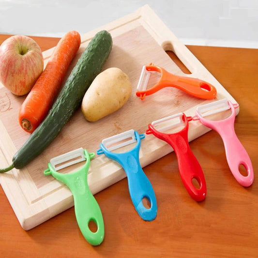 WALFOS 1 Pcs Kitchen Vegetable Peeler Kitchen Accessories Gadgets Vegetable Fruit Peeler Slicer Ceramic Cutlery Peeler - Walfos® Kitchenware