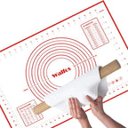 WALFOS 1 Piece 50x70cm Non Stick Silicone Baking Mats Sheet  Liner Pad Baking Mat Oven Pasta Kitchen Tools - Walfos® Kitchenware