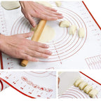 WALFOS 1 Piece 50x70cm Non Stick Silicone Baking Mats Sheet  Liner Pad Baking Mat Oven Pasta Kitchen Tools - Walfos® Kitchenware