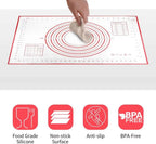WALFOS 1 Piece 50x70cm Non Stick Silicone Baking Mats Sheet  Liner Pad Baking Mat Oven Pasta Kitchen Tools - Walfos® Kitchenware