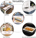 WALFOS 1 Piece 50x70cm Non Stick Silicone Baking Mats Sheet  Liner Pad Baking Mat Oven Pasta Kitchen Tools - Walfos® Kitchenware