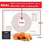 WALFOS 1 Piece 50x70cm Non Stick Silicone Baking Mats Sheet  Liner Pad Baking Mat Oven Pasta Kitchen Tools - Walfos® Kitchenware