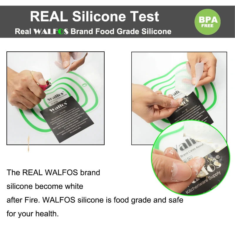 WALFOS 1 Piece Food Grade Keeping Food Fresh Wrap Reusable High Stretch Silicone Food Wraps Seal Vacuum Bowl Cover Stretch Lids - Walfos® Kitchenware