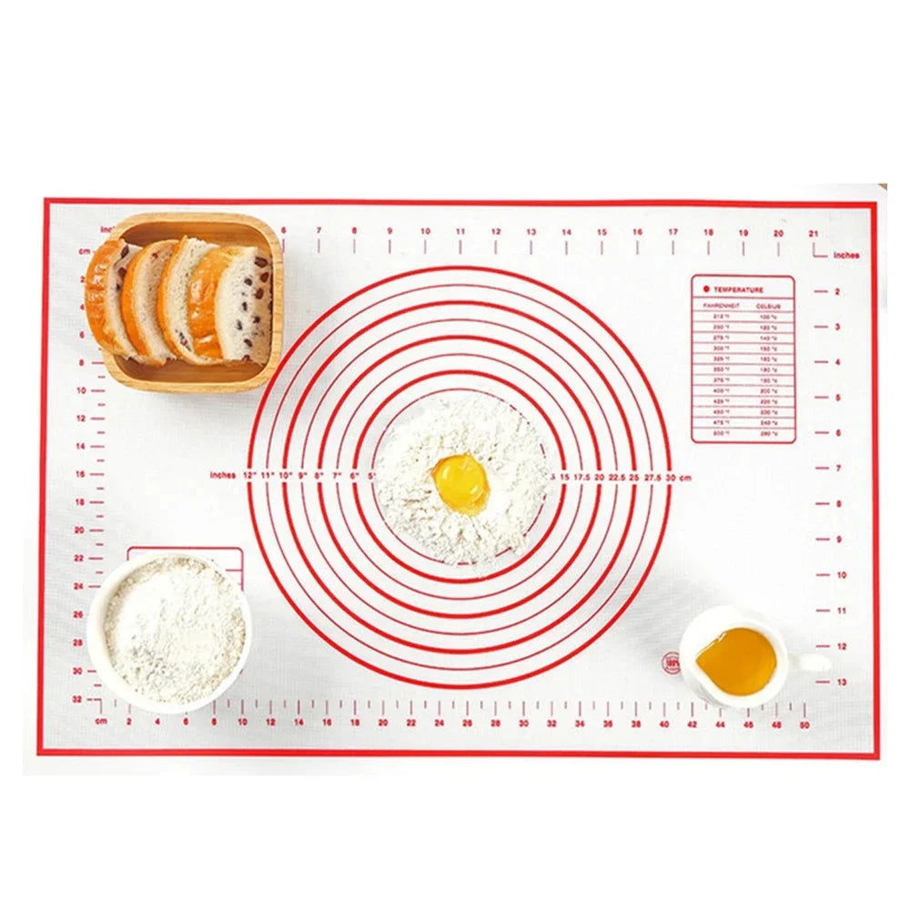 WALFOS 1 Pieces Non Stick Rolling Dough Mat Silicone Baking Mats And Liners Oven Silicone Pastry Mat Bakeware Accessories - Walfos® Kitchenware