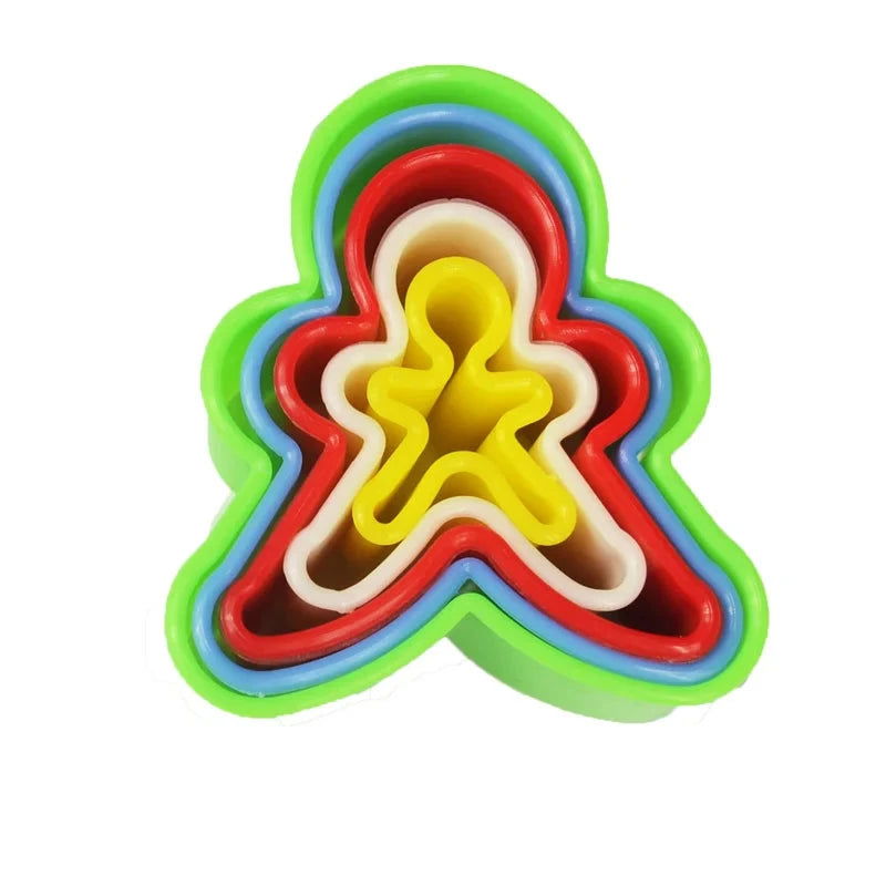 WALFOS 1 Set Cookies Cutter Slicer Frame Cake DIY Mold Heart Shape Cutter Party Cookies Maker Cookie Cutter Biscuit Stamp - Walfos® Kitchenware