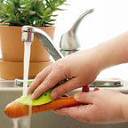 WALFOS 1 pc Vegetable Cleaning Brush Cute Shape Random Color Silicone Fruits Easy Cleaning Brush Potato Carrot Ginger Cleaning - Walfos® Kitchenware