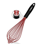 WALFOS 1pcs/3set Multifunctional Rotating Manual Whisk Mixer Mini Plastic Kitchen Whisk Baking Tool Silicone Whisk - Walfos® Kitchenware