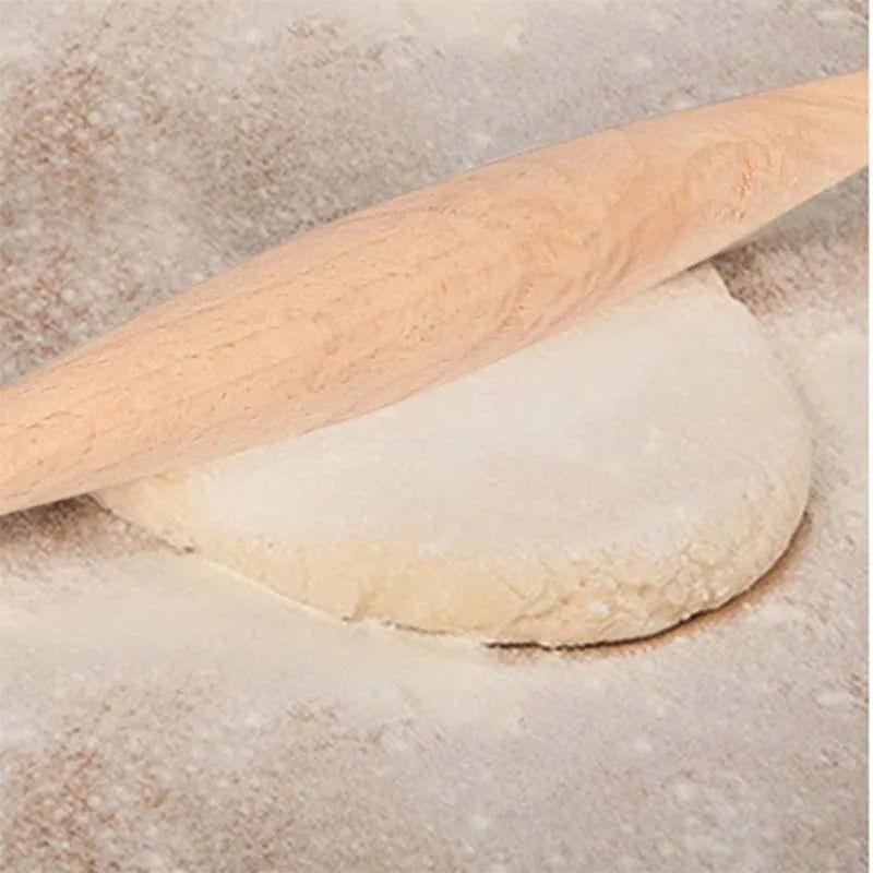 WALFOS 23 cm /28 cm Rolling Pin Wood Fondant Cake Dough Roller Non-Stick Cooking Tool Gadgets Pasta Dumpling Skin Maker Double - Walfos® Kitchenware