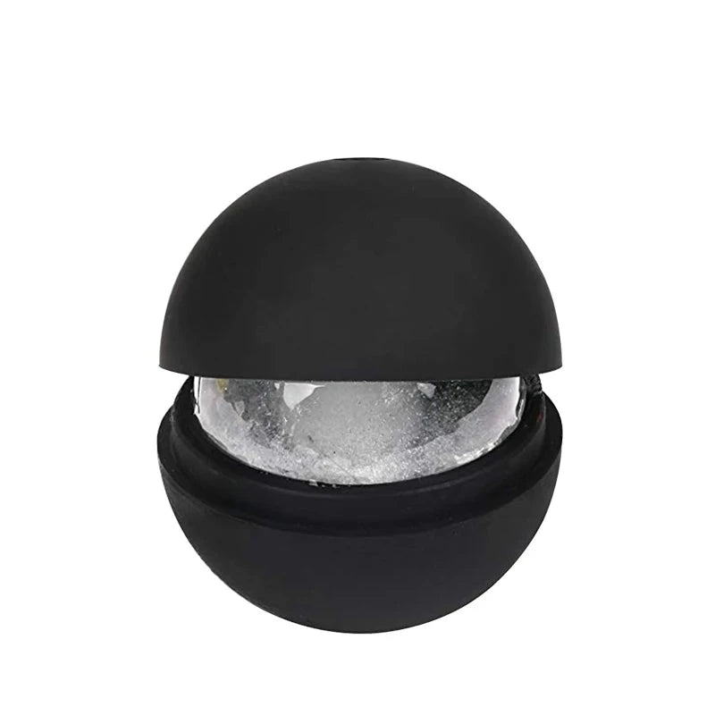 WALFOS 2Pcs Food Grade Large Whisky Ice Ball 6cm Round Whisky Silicone Ice Ball Mold Big Sphere Ice Mould Whiskey Ice Ball Maker - Walfos® Kitchenware
