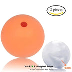 WALFOS 2Pcs Food Grade Large Whisky Ice Ball 6cm Round Whisky Silicone Ice Ball Mold Big Sphere Ice Mould Whiskey Ice Ball Maker - Walfos® Kitchenware