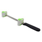 WALFOS 2 Pieces 5 Layers Bread Slicer Food-Grade Plastic Cake Bread Cutter 5 Levers Cutting Bread Knife Splitter Toast Slicer - Walfos® Kitchenware