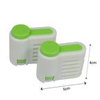 WALFOS 2 Pieces 5 Layers Bread Slicer Food-Grade Plastic Cake Bread Cutter 5 Levers Cutting Bread Knife Splitter Toast Slicer - Walfos® Kitchenware