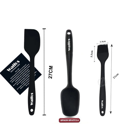 WALFOS 2pcs/3pcs/set food grade silicone oil brush food clip for barbecue grill barbecue cooking pastry brush baking tools - Walfos® Kitchenware