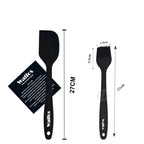 WALFOS 2pcs/3pcs/set food grade silicone oil brush food clip for barbecue grill barbecue cooking pastry brush baking tools - Walfos® Kitchenware