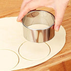 WALFOS 304 Stainless Steel Cutter Dumplings Mould Kitchen Maker Dumpling Skin Device Dough Press Pancake Tools - Walfos® Kitchenware